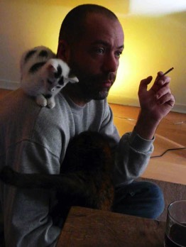  Man and cat 2 - Christophe Martel 